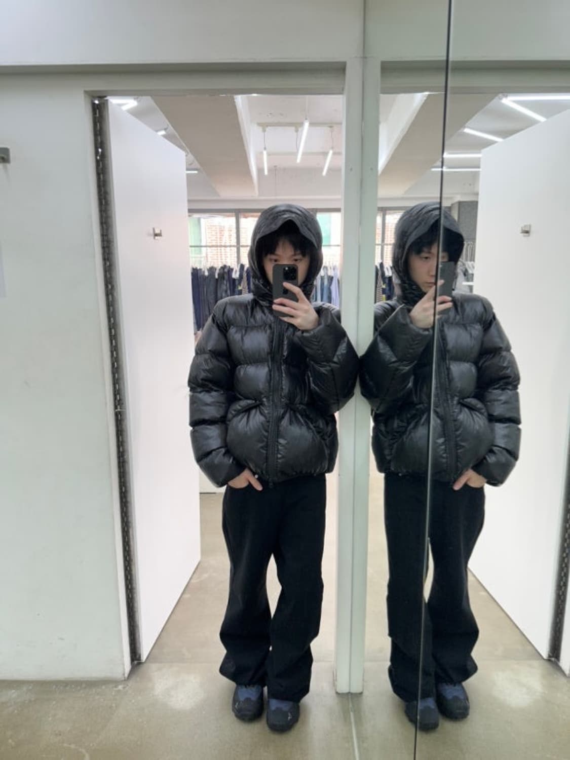 mountain padding jumper (차콜) 상품이미지3