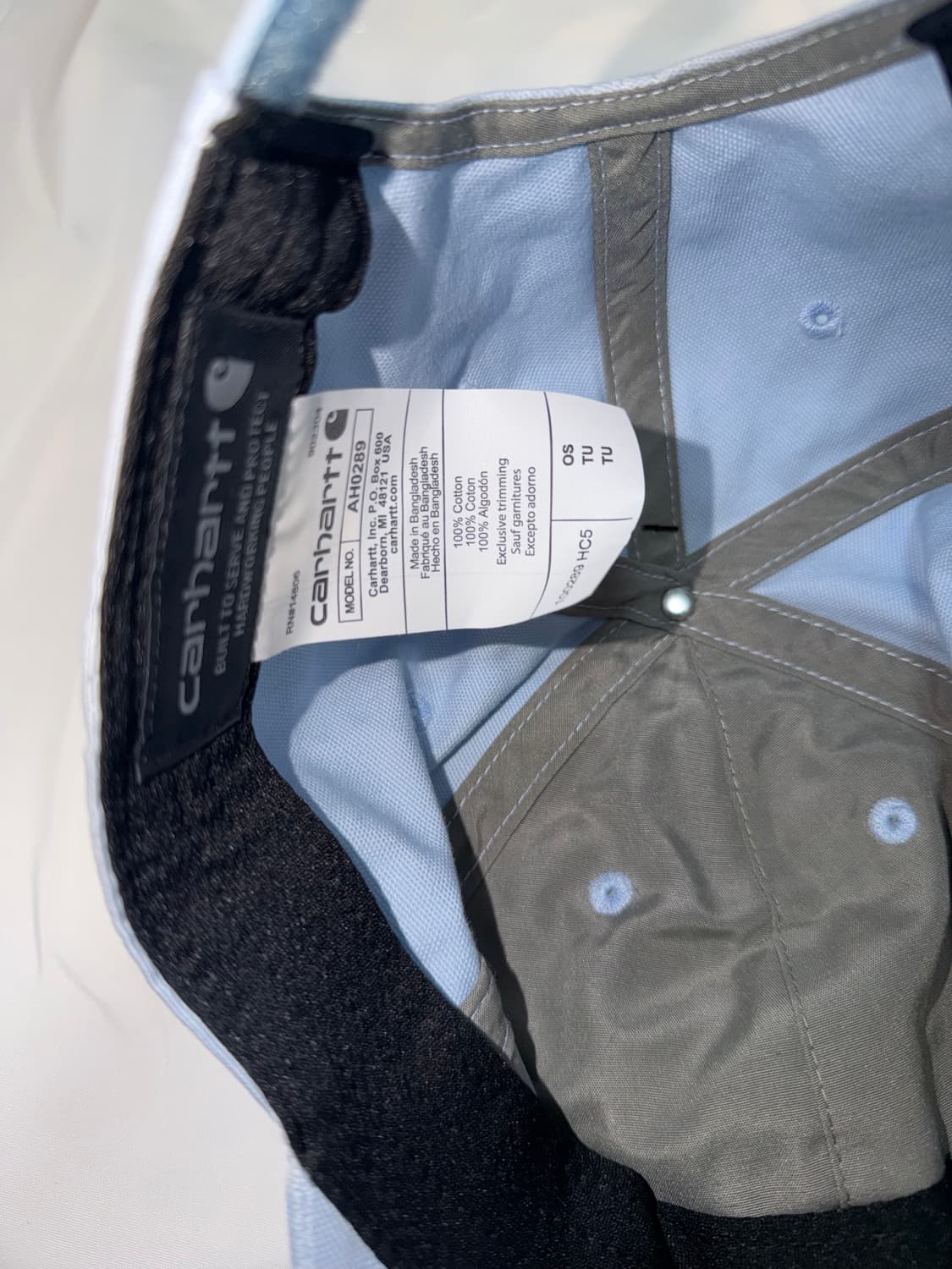 칼하트 캡모자 상품이미지6