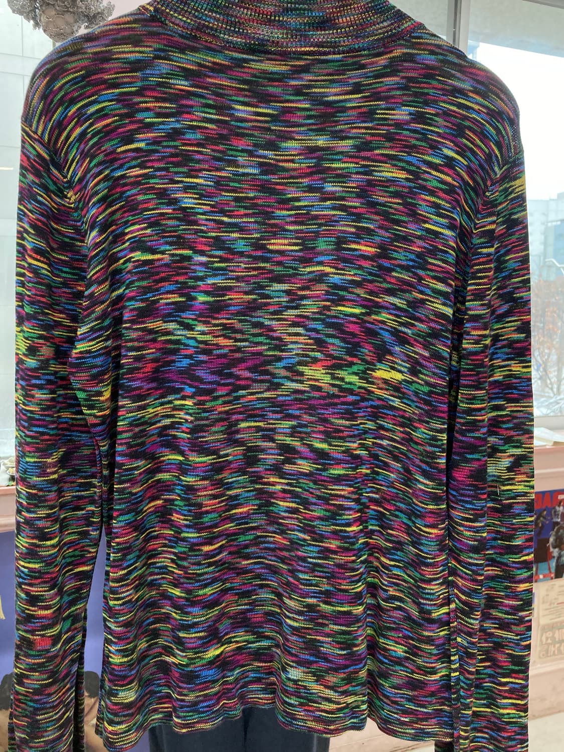 홀로그램 매직아이 그래픽 니트 상품이미지6