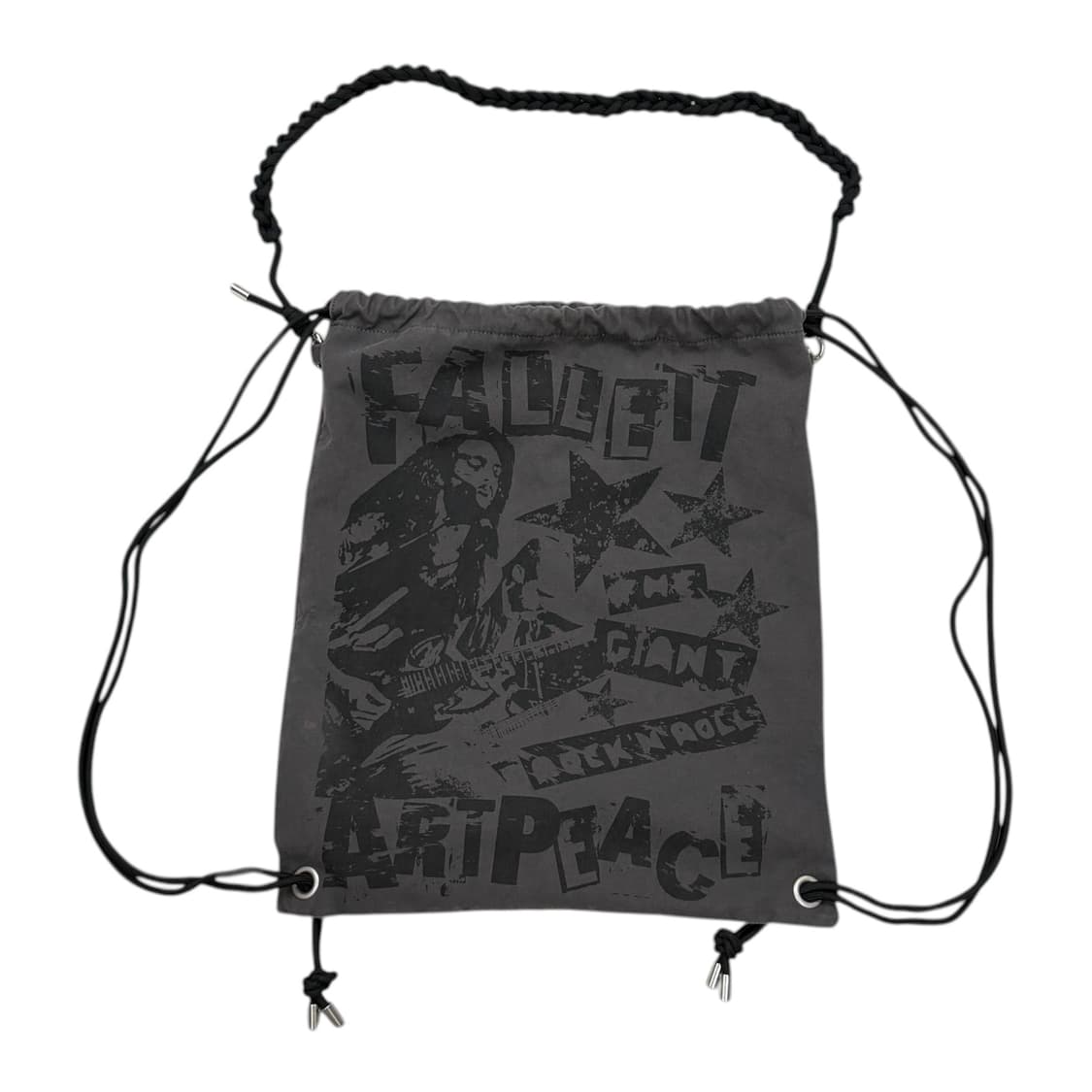 FALLETT 팔렛 락 밴드 로프 짐색 가방 차콜 상품이미지1