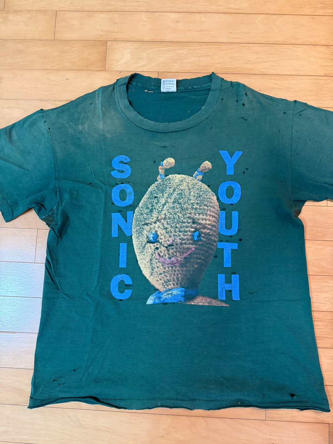 1992 소닉 유스 Dirty 앨범 프로모 티셔츠 XL 상품이미지1