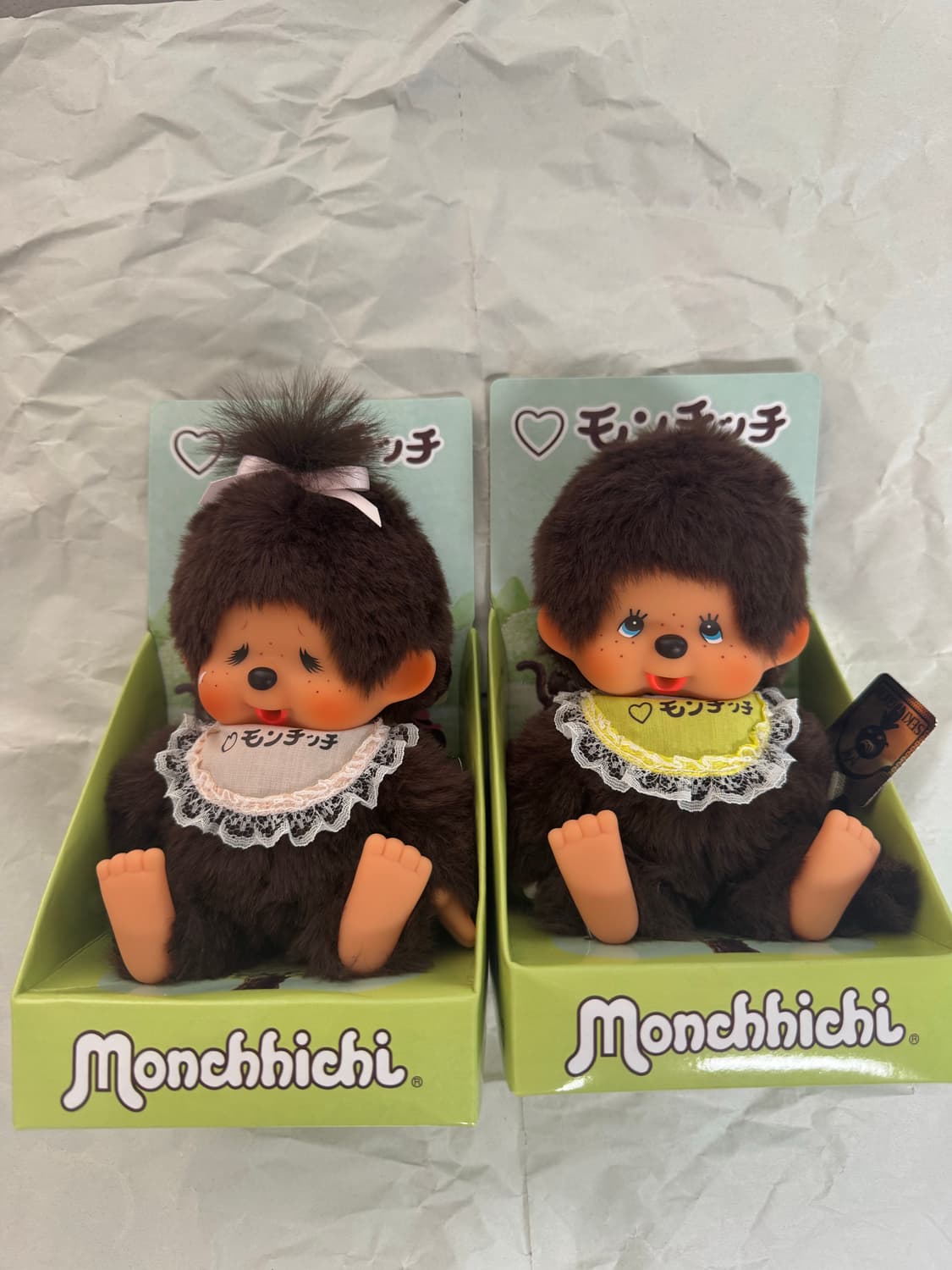 몬치치 전시회 파란눈&울보 인형 세트로판매 상품이미지1