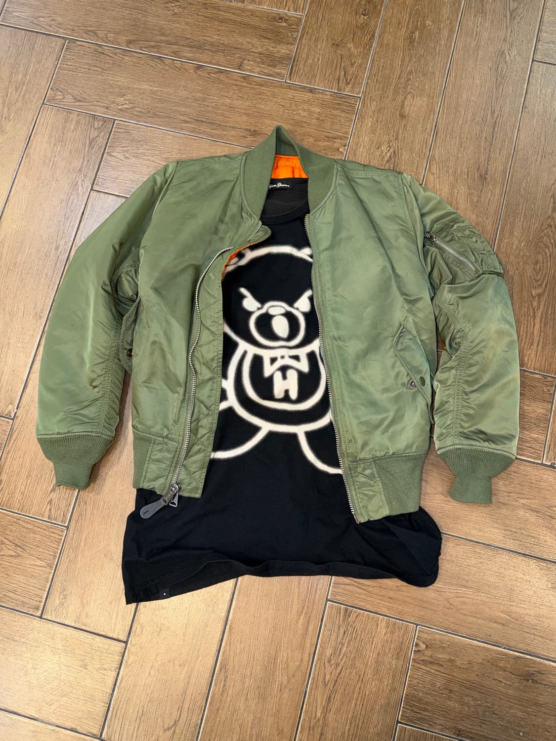 Hysteric Glamour Fxxk Bear Printing Tee 상품이미지9