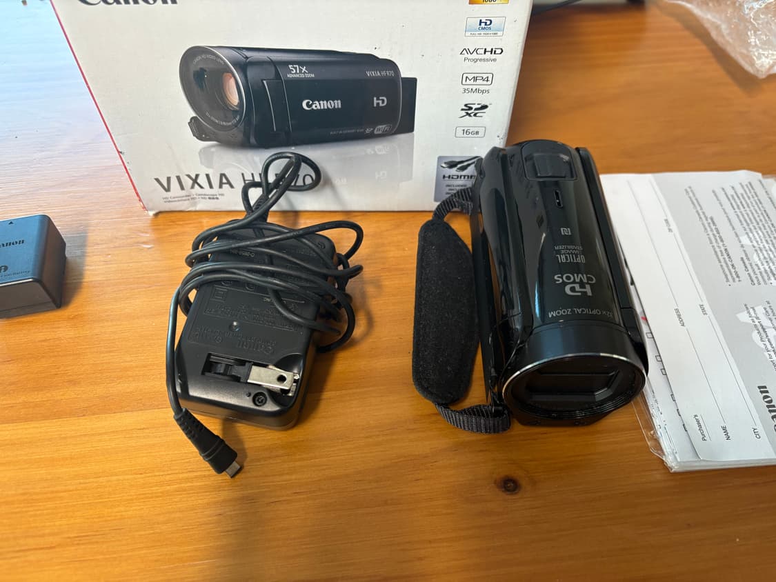 Canon vixia hf r700 [r70] 오픈박스 신품! 상품이미지1
