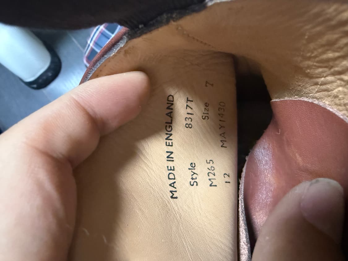 샌더스 챌든햄 브로그 부츠 상품이미지7