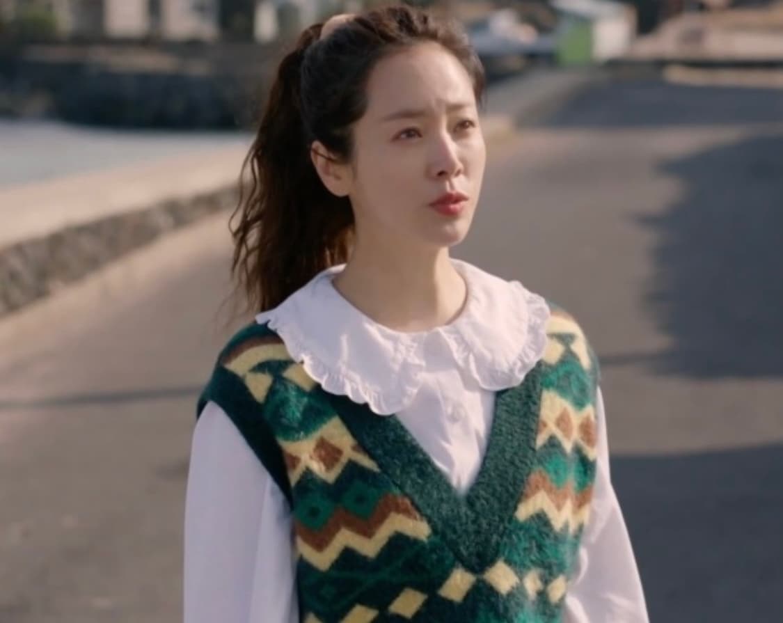 보카바카 조이 러플 트림 블라우스 화이트 상품이미지2