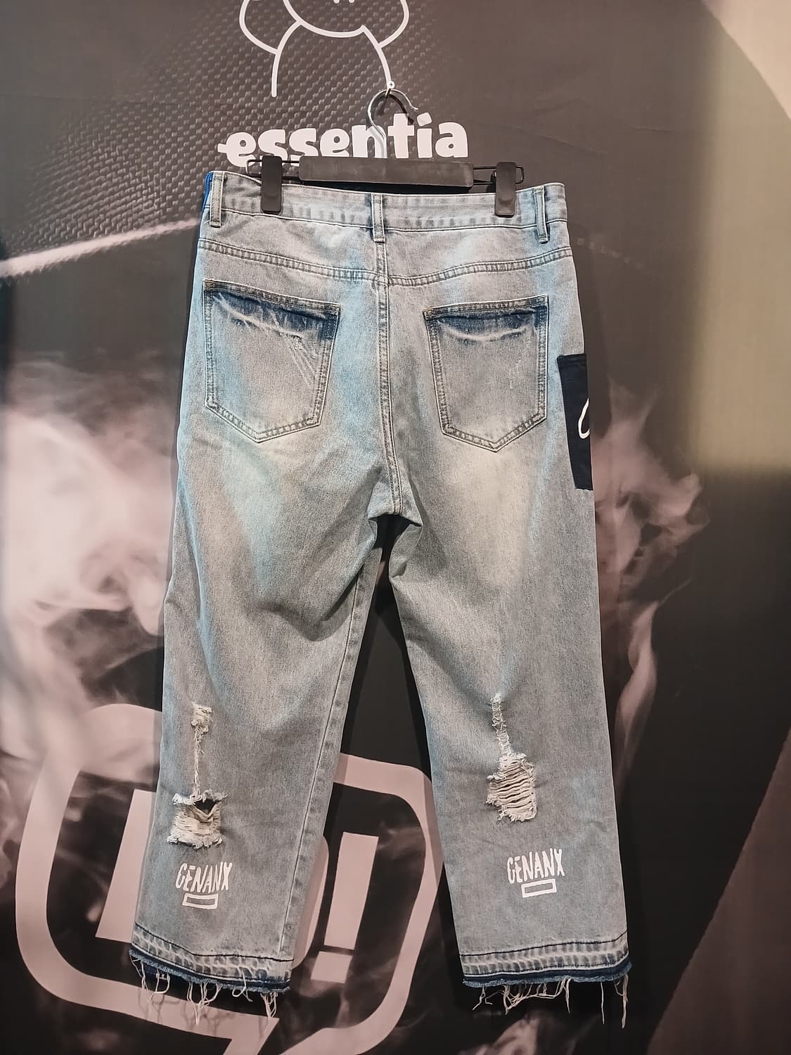 GENANX 디스트레스트 데님 팬츠 상품이미지4