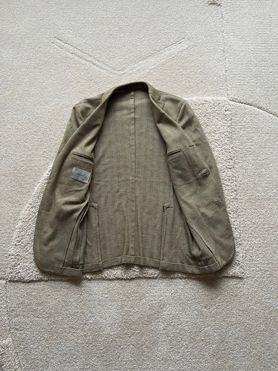 볼리올리 헤링본 테일러드 자켓 (100-103) 상품이미지6