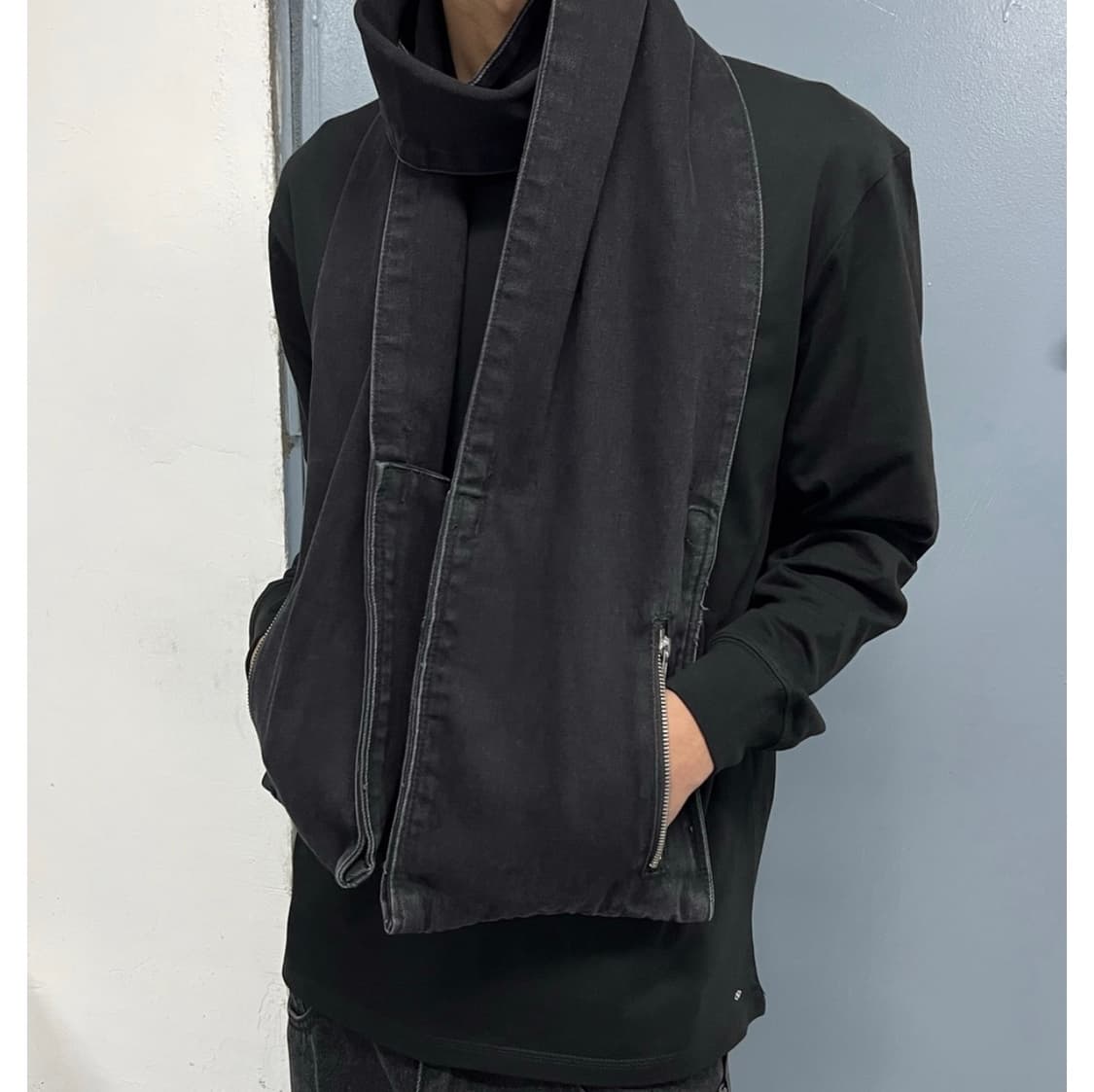 플라스틱 프로덕트 MPa DENIM MUFFLER 새상품 상품이미지1