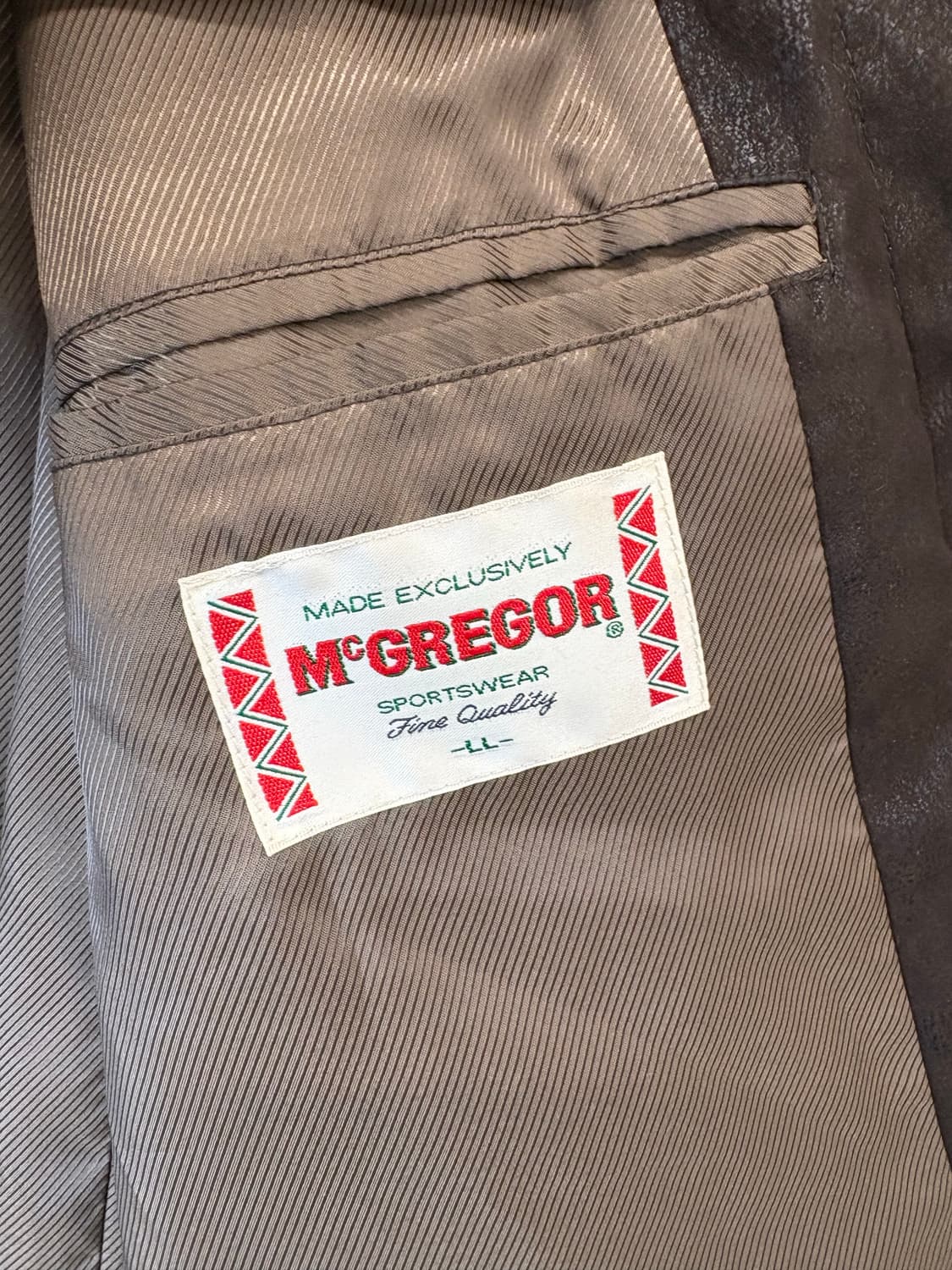 맥그리거 빈티지 브라운 자켓 상품이미지7