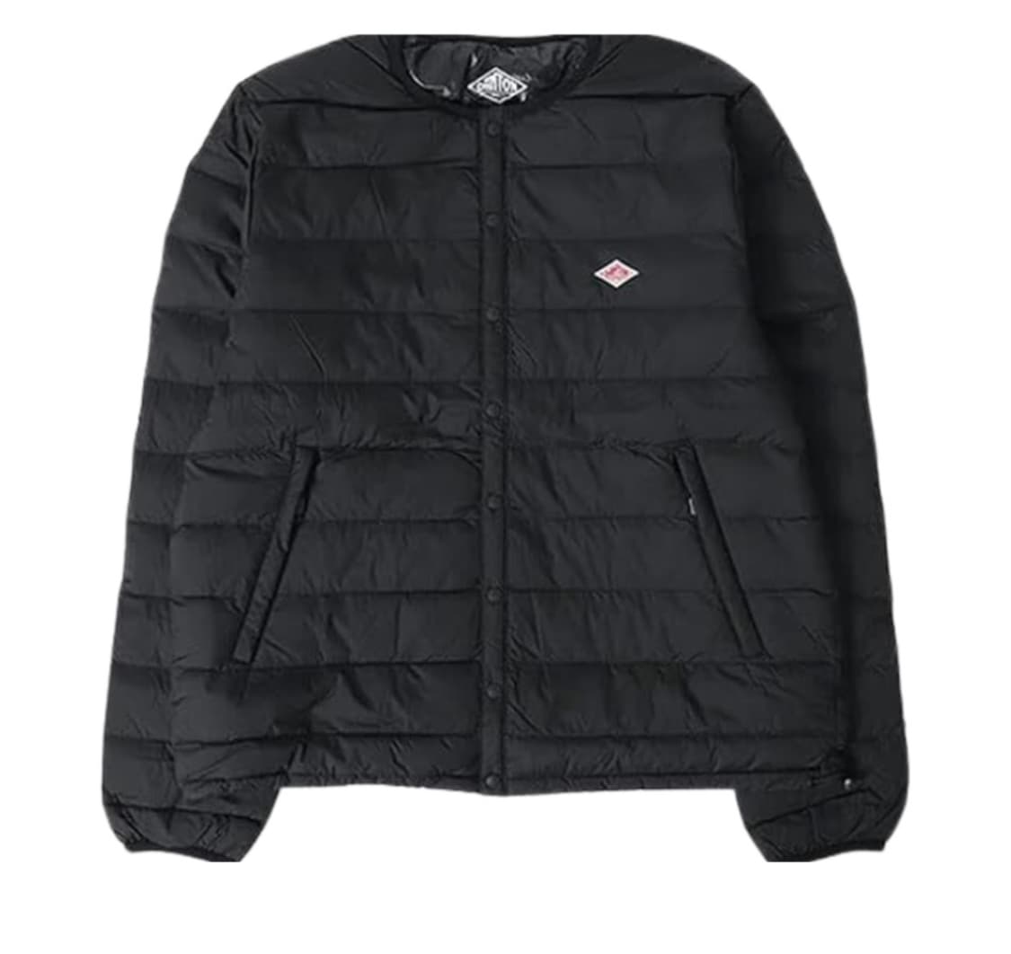 W) 단톤 이너 크루넥 자켓 블랙 상품이미지1