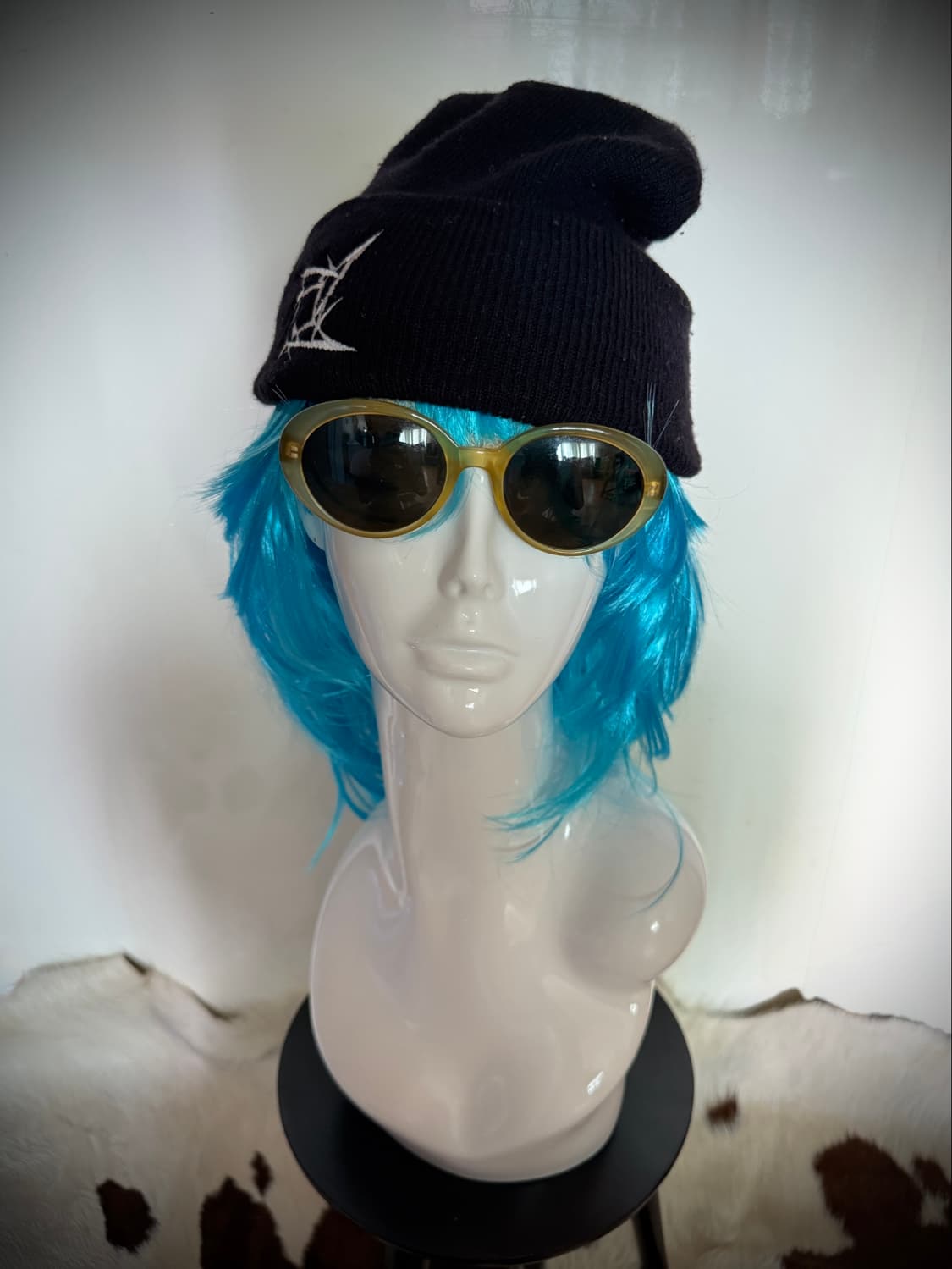 90s Ck Kurt cobain oval sunglasses 상품이미지1