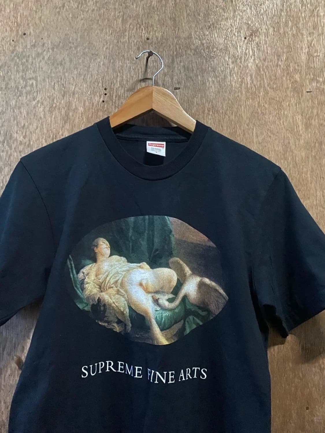 S슈프림 블랙 18SS Fine arts T-shirt 상품이미지1