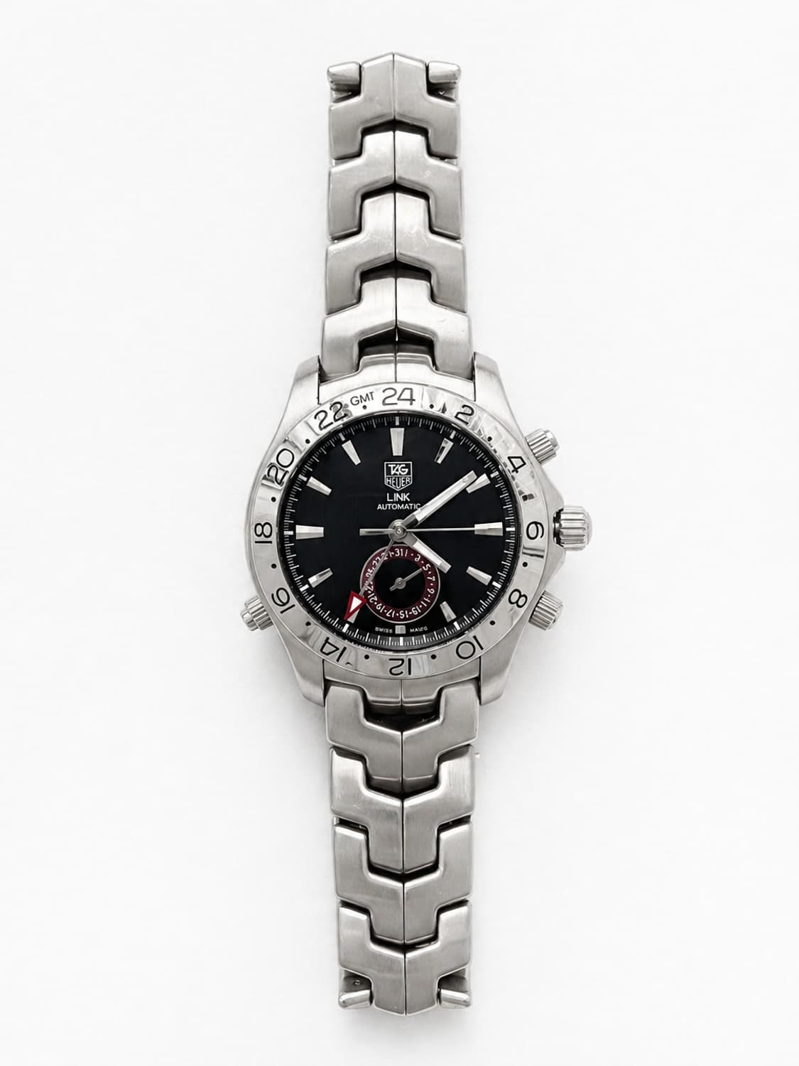 태그호이어 링크 GMT 오토매틱 시계 상품이미지1