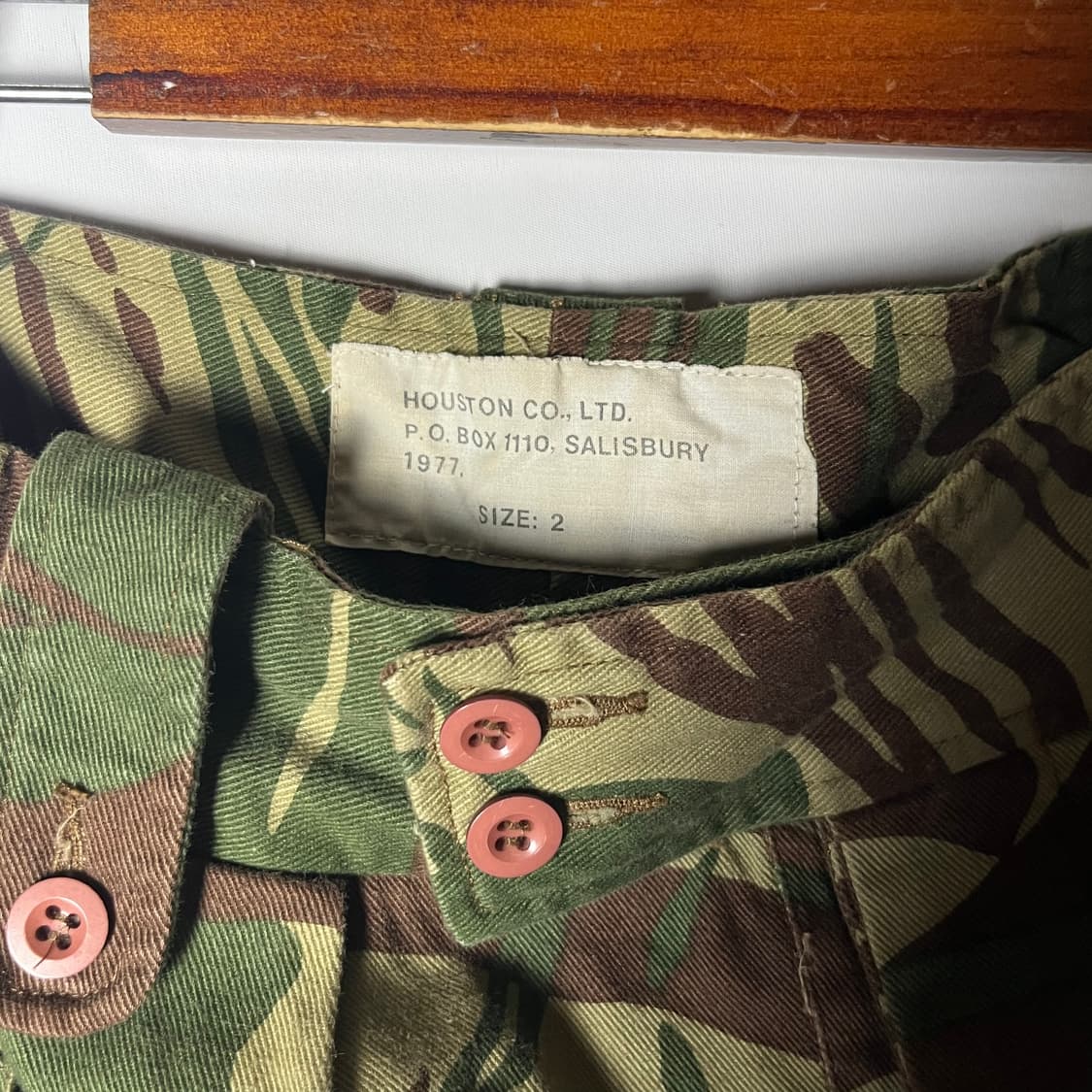 [HOUSTON] 휴스턴 밀리터리 복각 타이거스트라이프 카고팬츠 상품이미지6