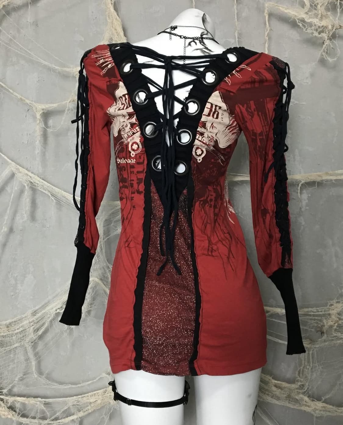 salvage 셀비지 아일렛로프디테일 탑 상품이미지3