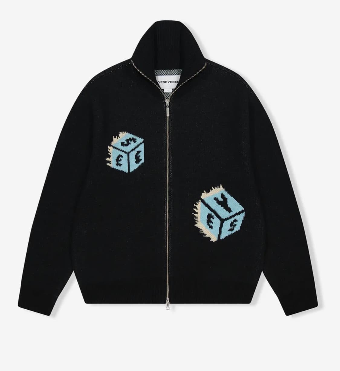 예스아이씨 니트 집업 가디건 상품이미지1