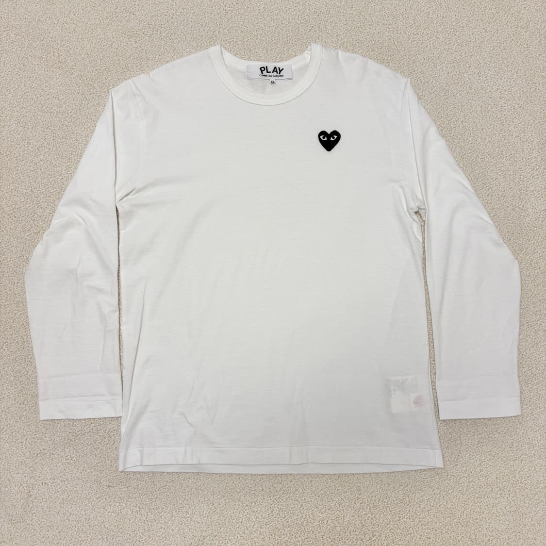 백화점 구입 꼼데가르송 블랙와펜 긴팔 티셔츠 상품이미지3