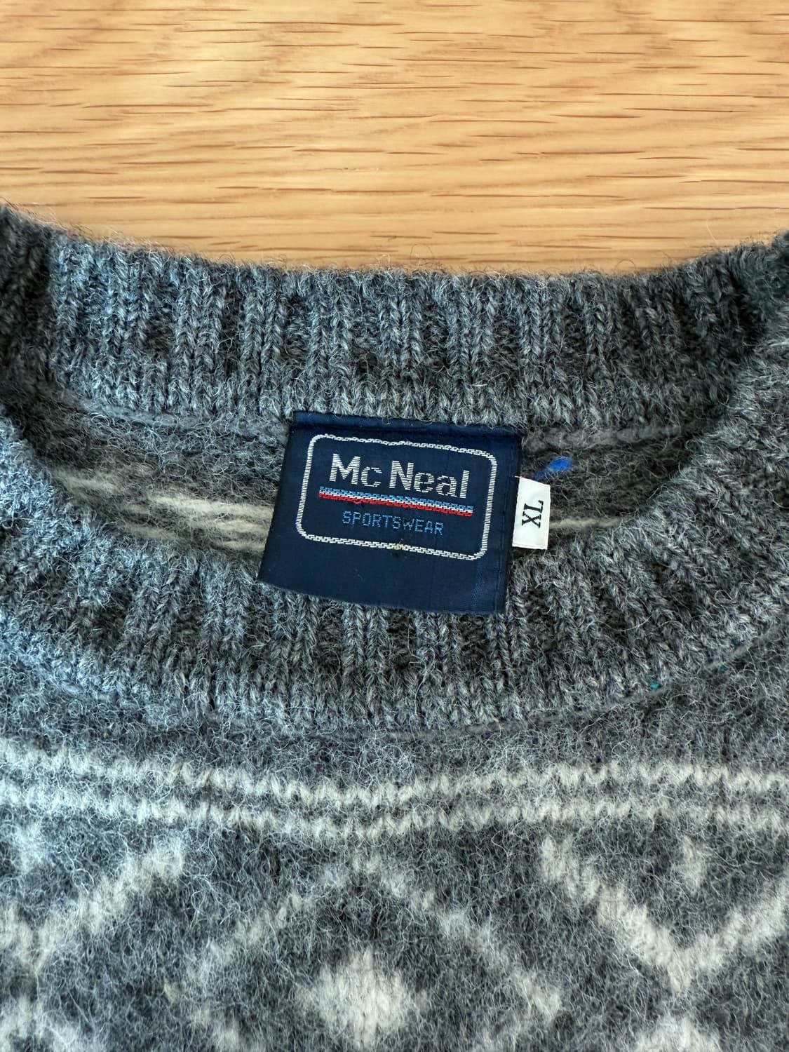 Mc Neal 스코틀랜드 퓨어 울 니트 상품이미지5