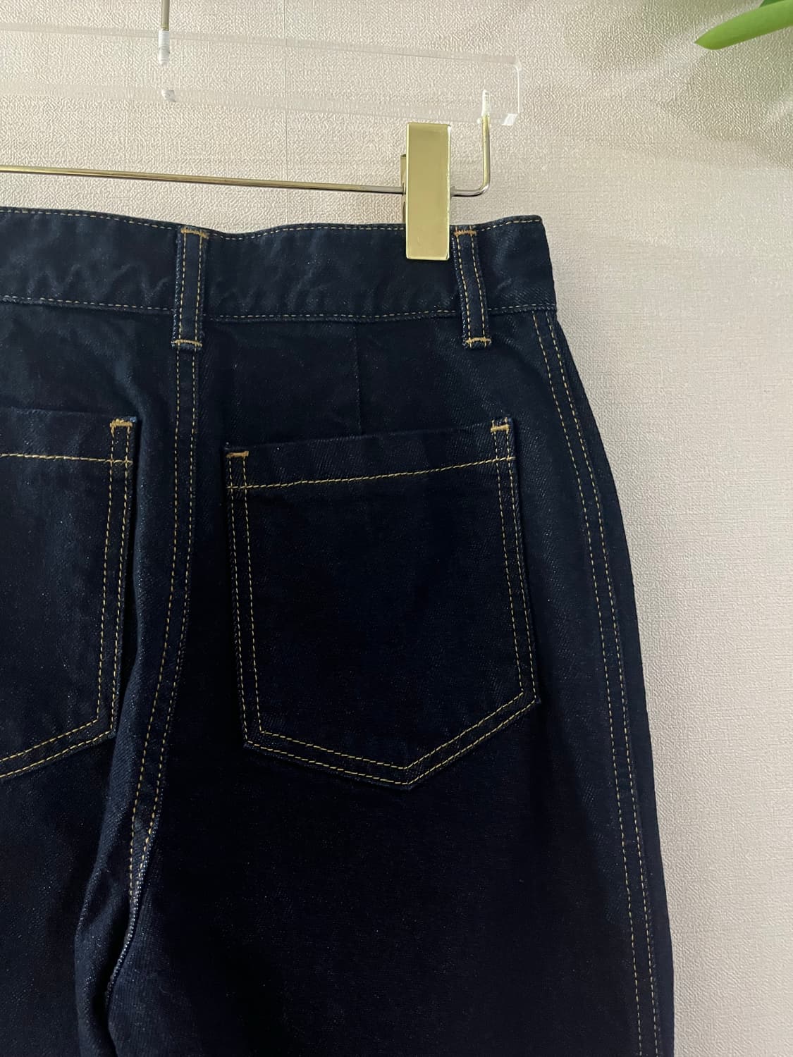 더로랑 THELAURENT INDIGO wide denim(S,오리지널) 상품이미지7