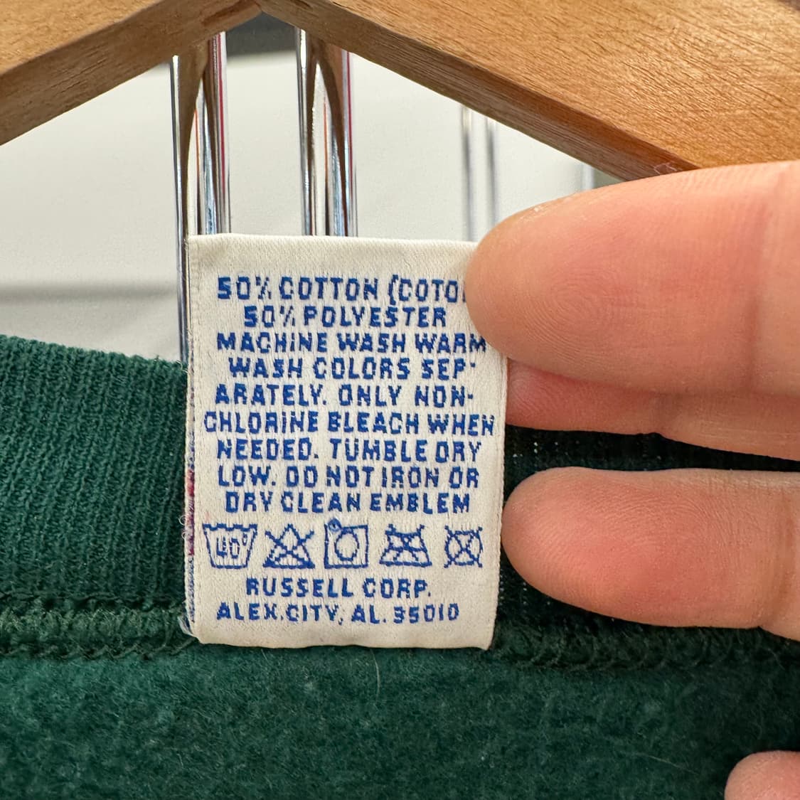90s 러셀 빈티지 스웻셔츠 맨투맨 made in USA (XL)  상품이미지7