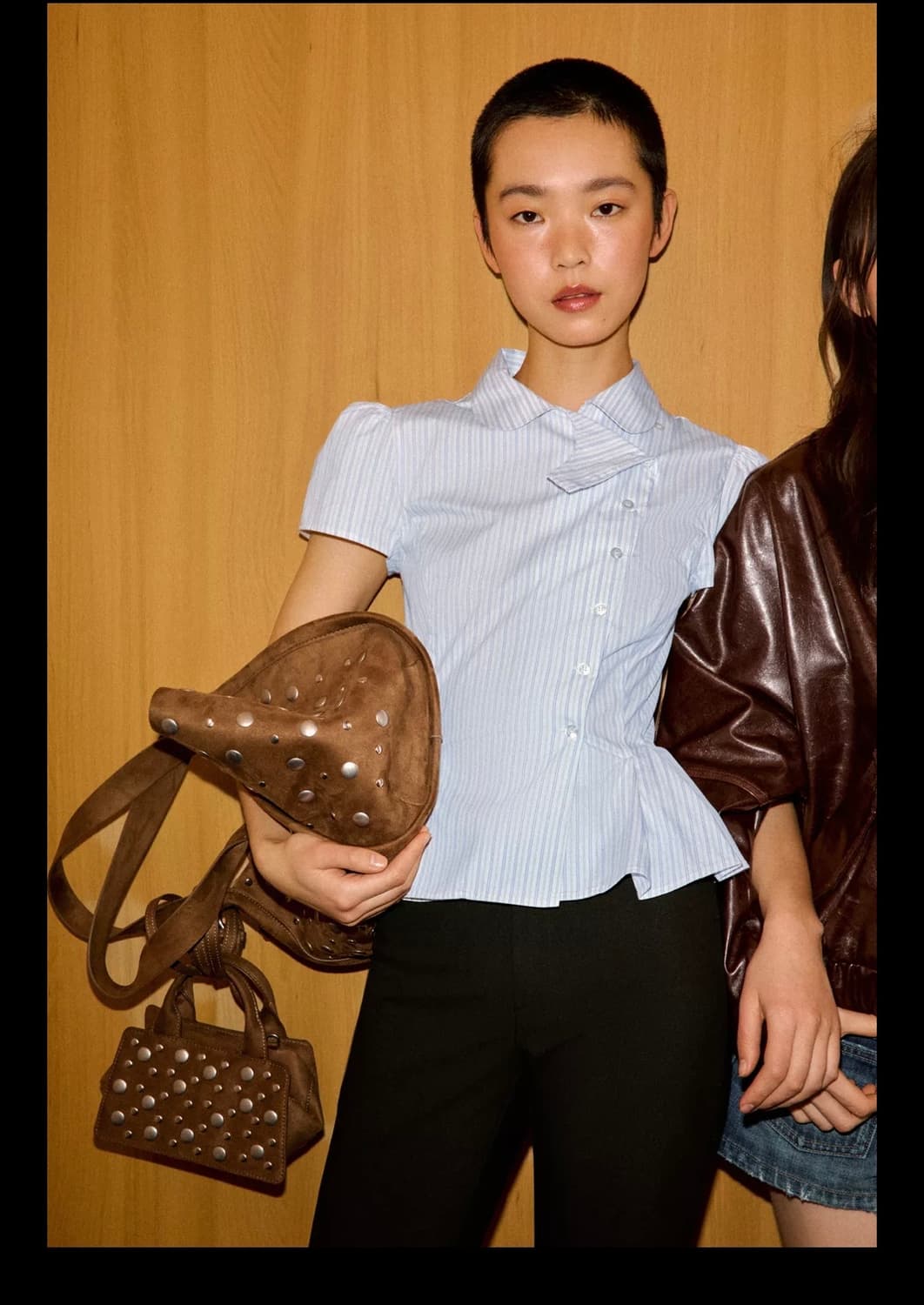 Zara 자라 스트라이프 포플린 셔츠 상품이미지2