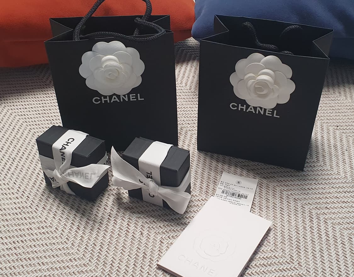 샤넬 CC 정품 귀걸이 상품이미지1