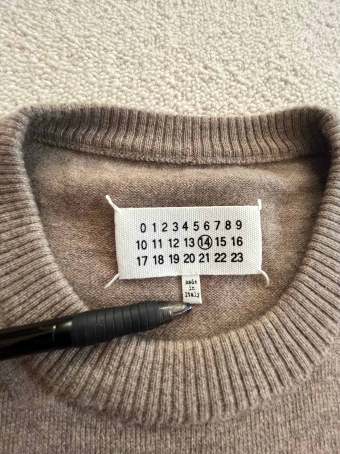 MARTIN MARGIELA 14 ELBOW PATCHES KNIT 상품이미지5