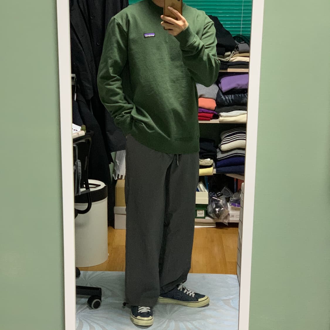 파타고니아 딥그린 맨투맨 상품이미지2