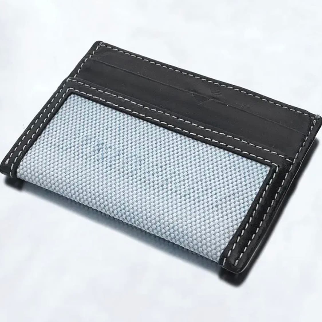 [정품] BURBERRY 버버리 샌든 캔버스 소가죽 카드지갑 상품이미지2