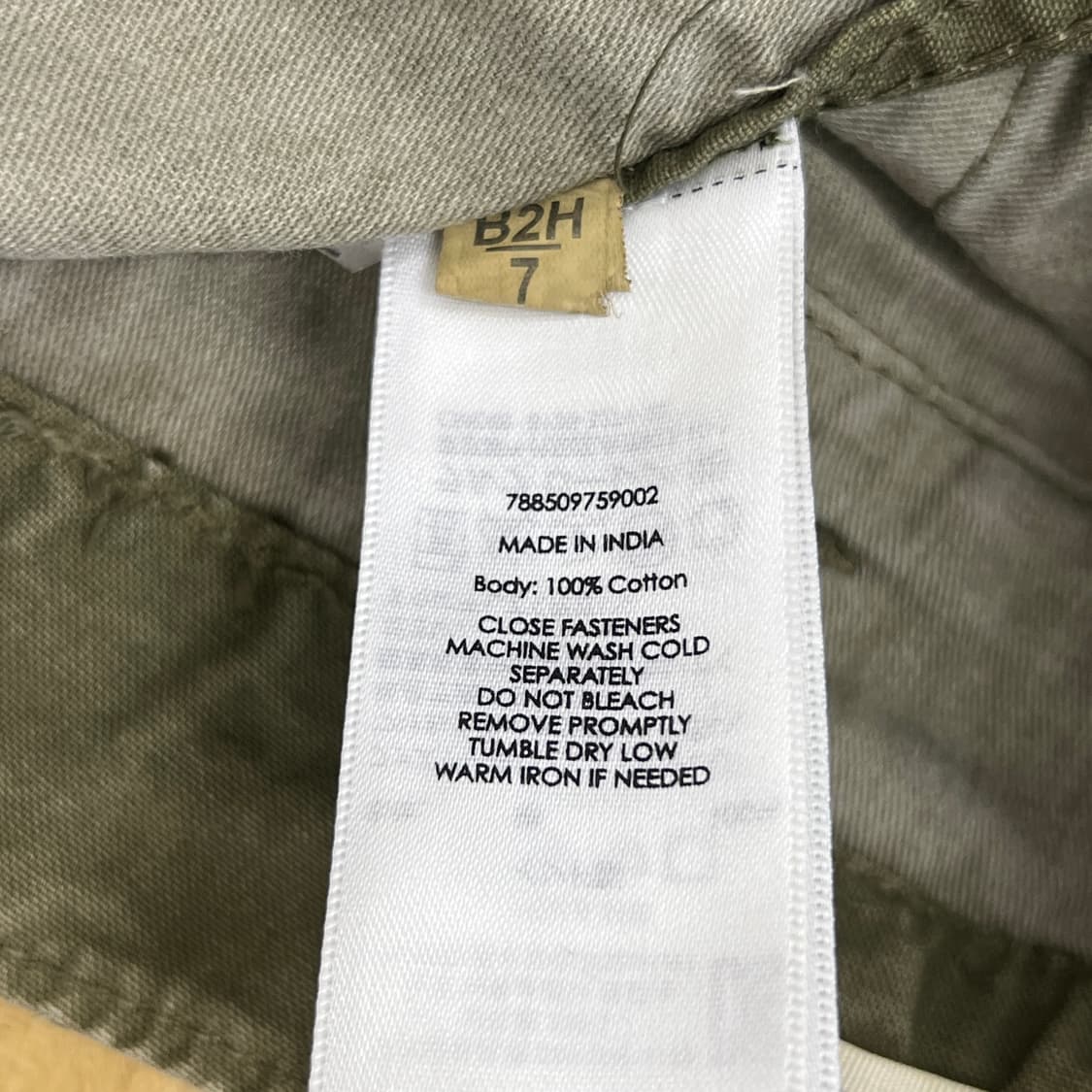 데님 앤 서플라이 랄프로렌 카키 밀리터리 카고 팬츠 32 상품이미지8