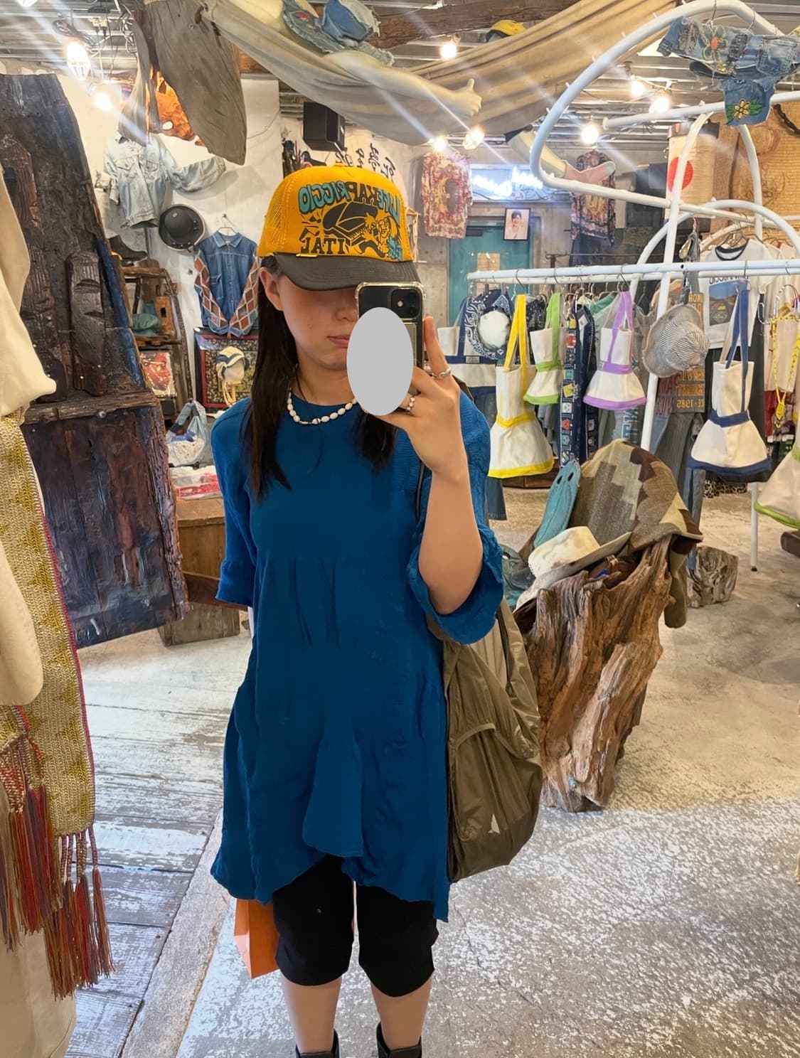 KAPITAL 캐피탈 트러커 캡 브라운 상품이미지4