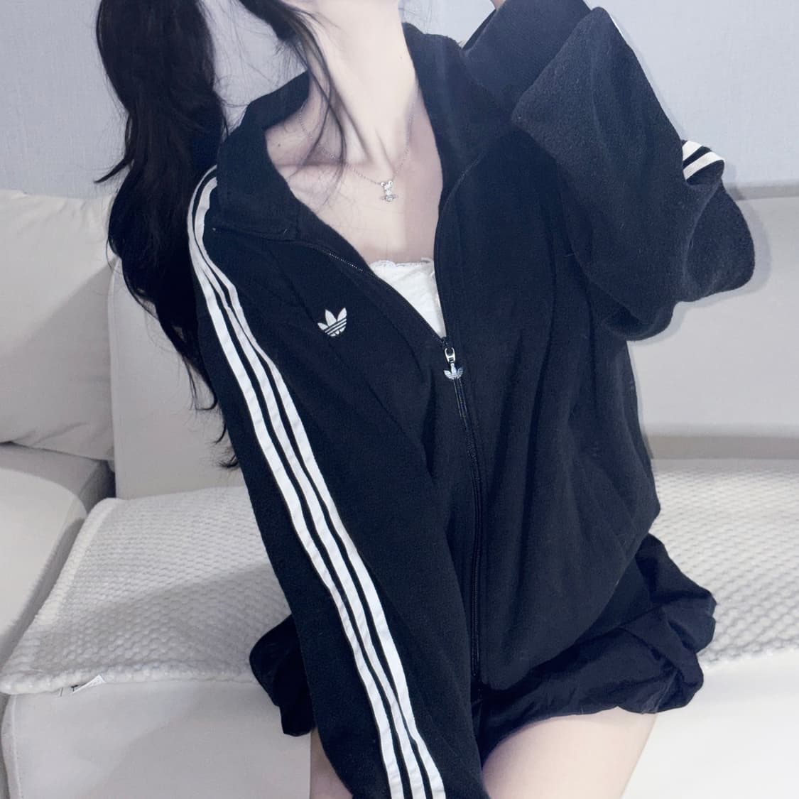 🐰아디다스 부클 블랙 집업🖤 상품이미지2