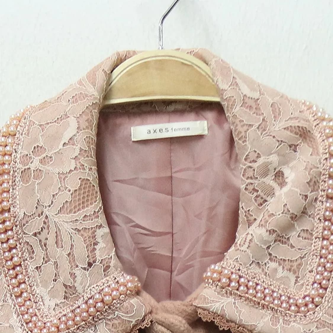 엑시즈 팜 딸기우유 레이스 코트 62455 상품이미지5