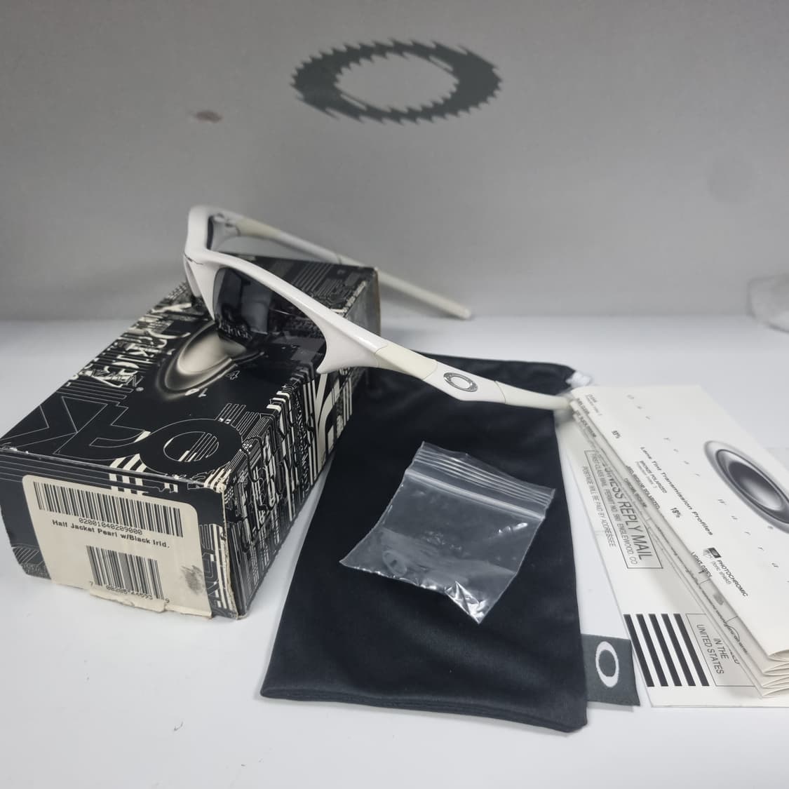 오클리 하프자켓 1.0 펄화이트 새상품 박스풀 상품이미지2