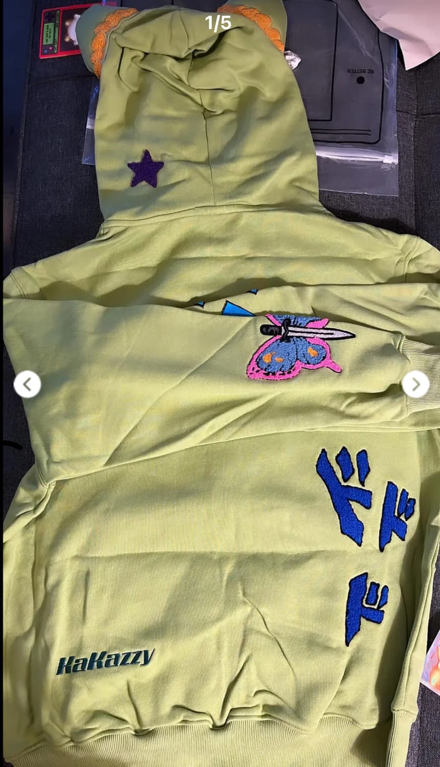 카카지 죠린 죠죠 후드집업 상품이미지2