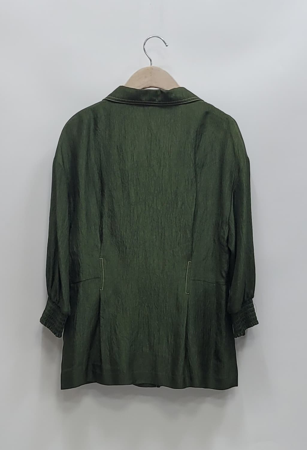 maje 20SS 마쥬 아세테이트 자켓 / 여 82-88-160 카키
 상품이미지2