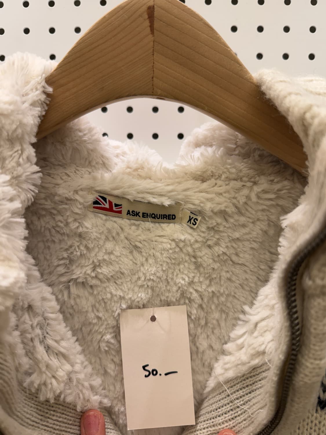 ASK Y2K 빈티지 모리 코위찬 쉐르파 자켓 U27 상품이미지5