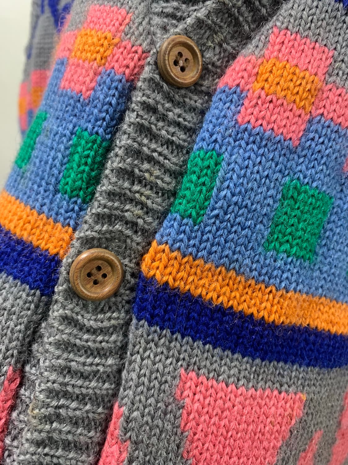 빈티지 울 니트 베스트 상품이미지6