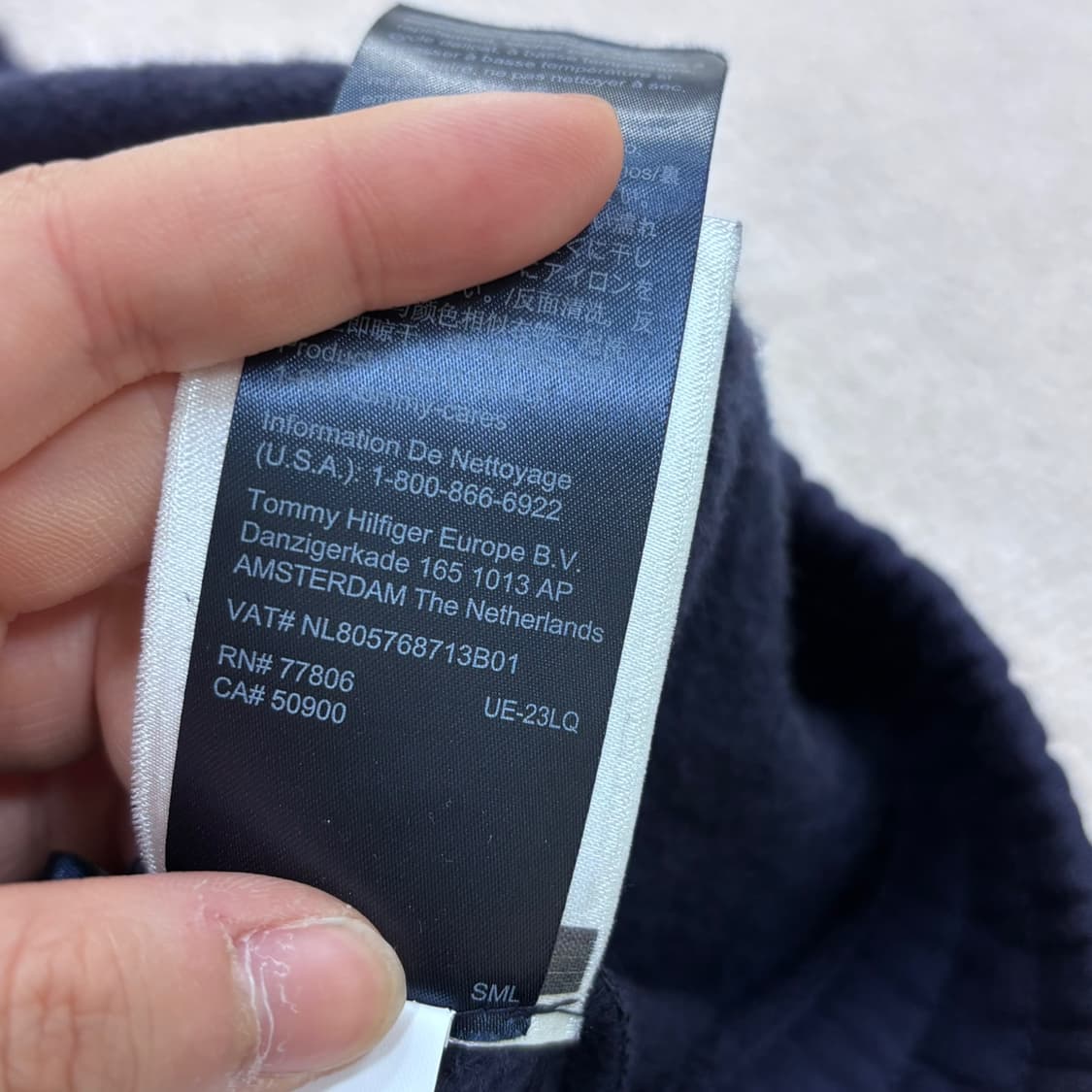 L 타미힐피거 빈티지 크롭 자켓 0423E 상품이미지4