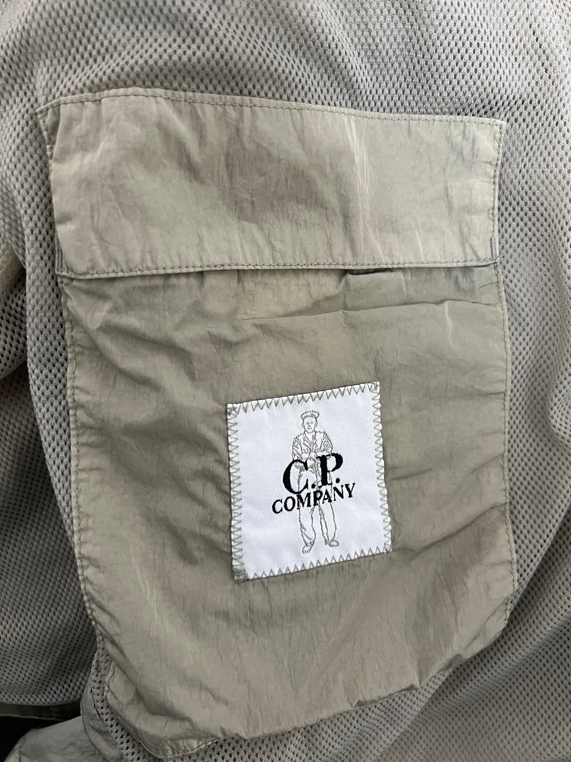 ( C.P. Company ) CP 컴퍼니 크롬 R 포켓 오버셔츠 상품이미지5