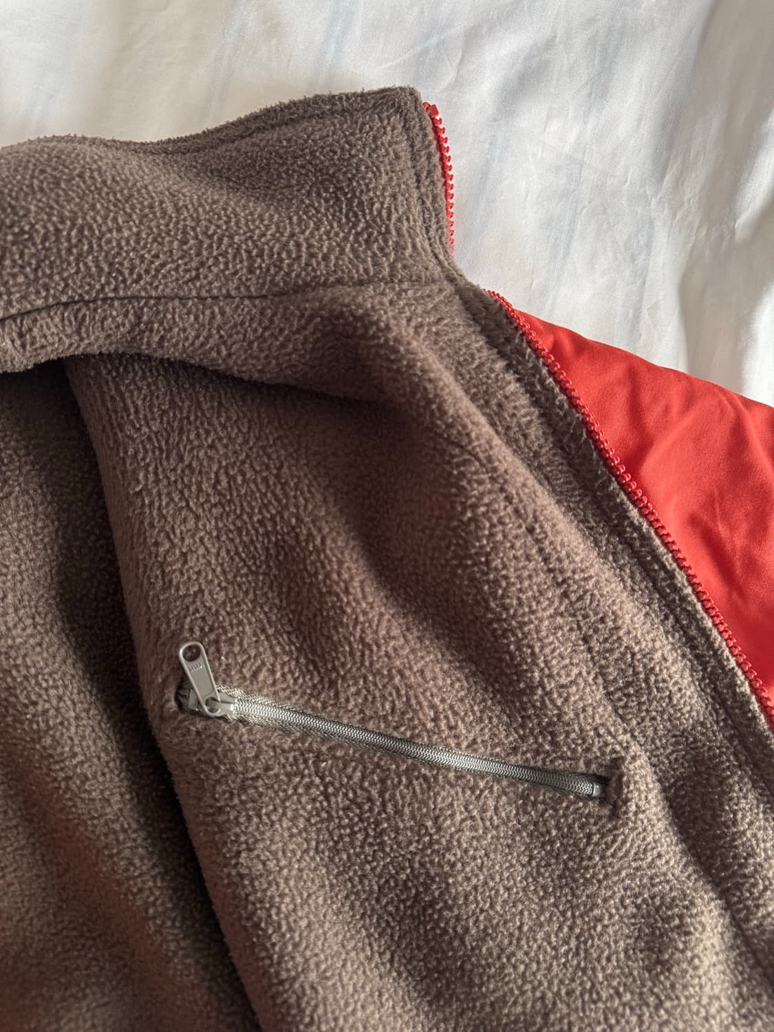 [XL] 90s 엘엘빈 ll bean 웜업 자켓 오렌지 상품이미지6