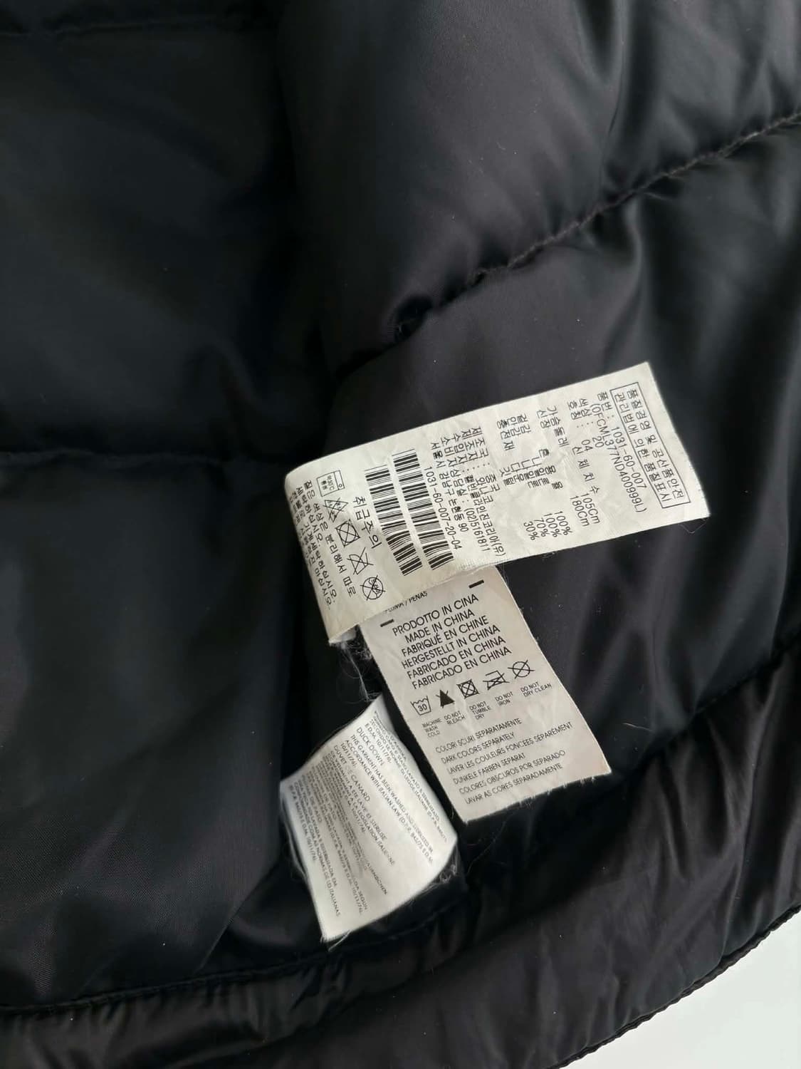 [L] 캘빈클라인 진스 00s 유틸리티 다운 푸퍼 패딩 해링턴 자켓 상품이미지4