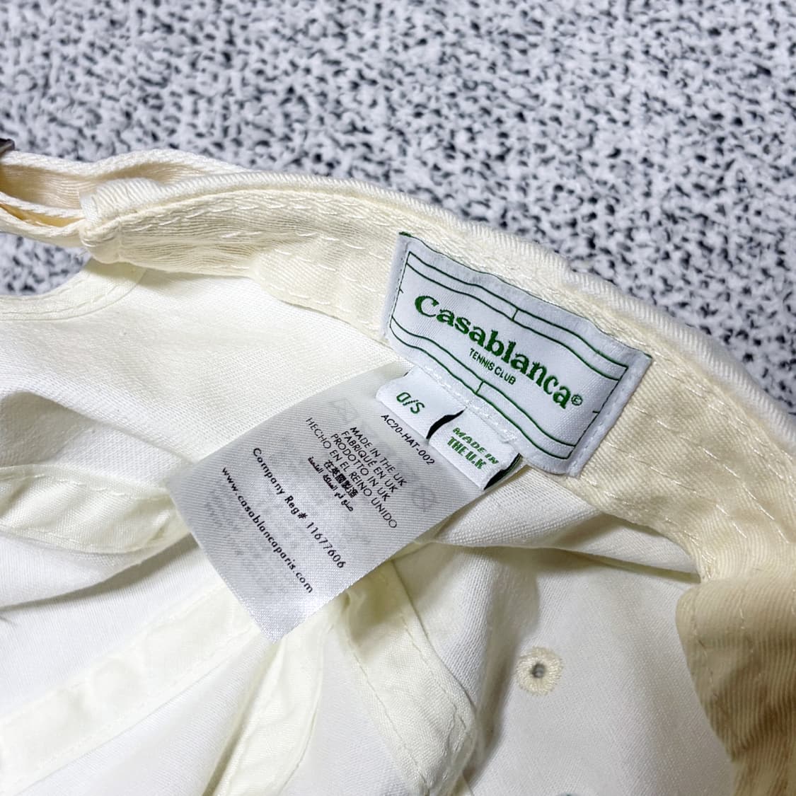 카사블랑카 테니스 클럽 볼캡 상품이미지4