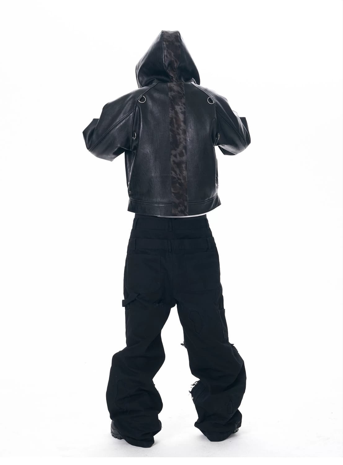 Nightbind Buckle Hooded Rider Bomber 상품이미지9