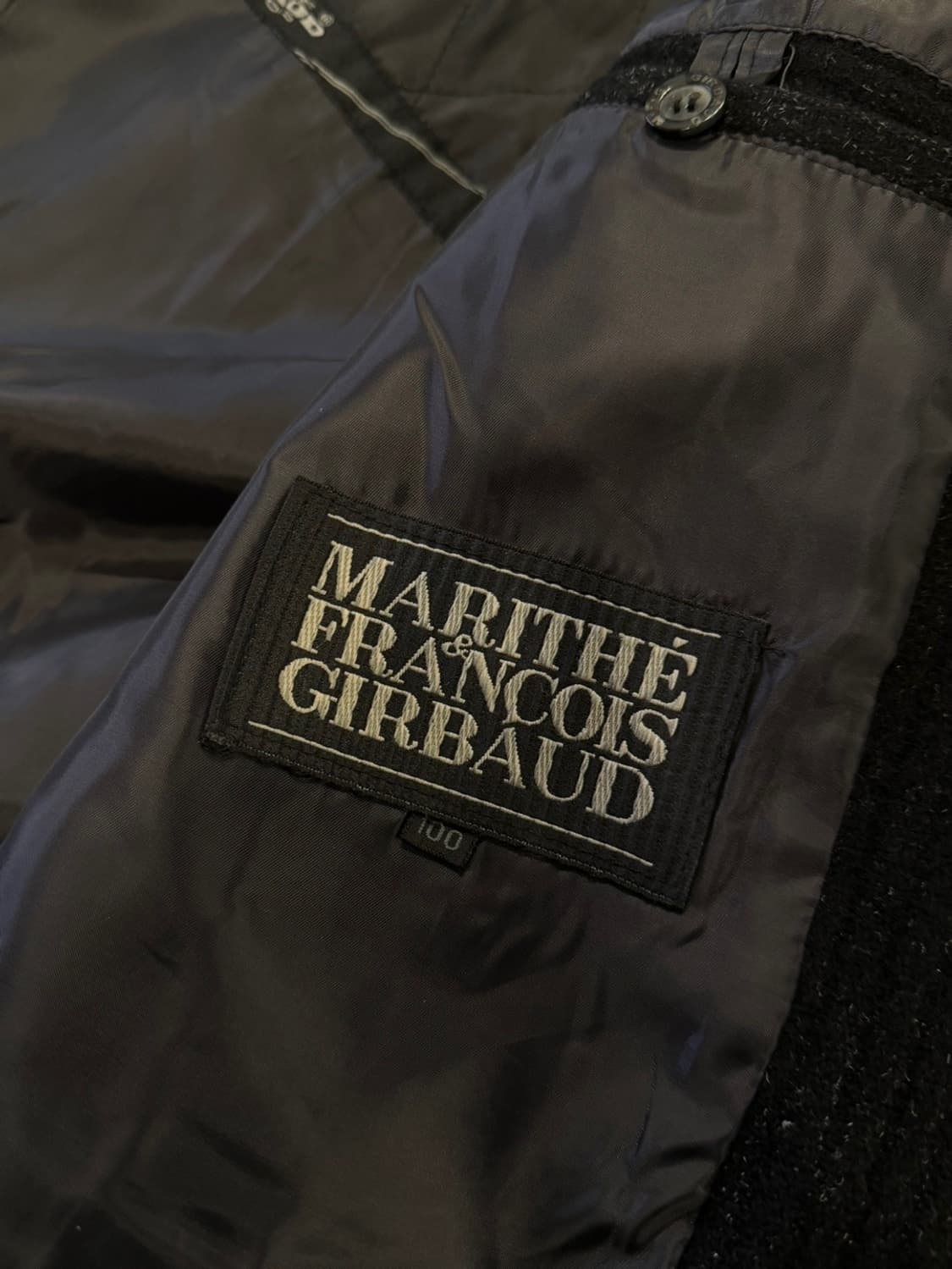 90s 마리떼 프랑소와 저버 트위드 자켓 100~105 상품이미지7