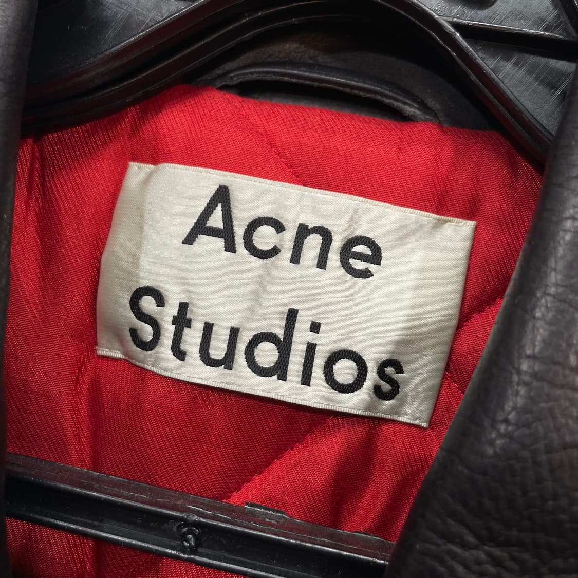     Acne Studios Oversized Leather Rider 상품이미지3