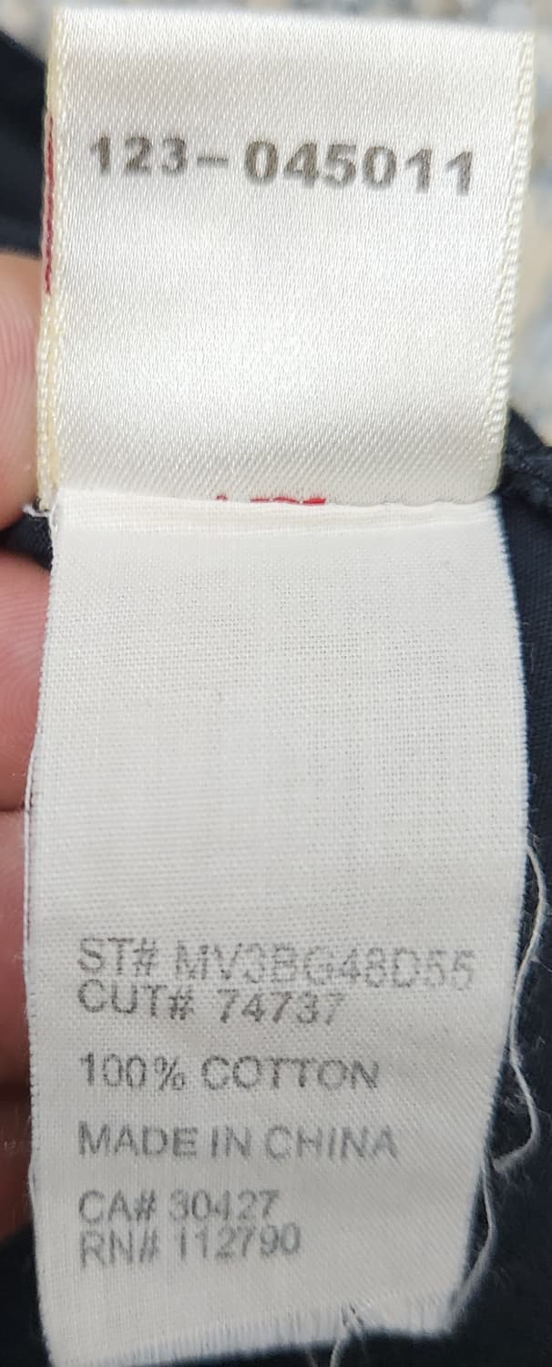 트루릴리젼 블랙 웨스턴 뒷판 나염 셔츠 S 상품이미지6