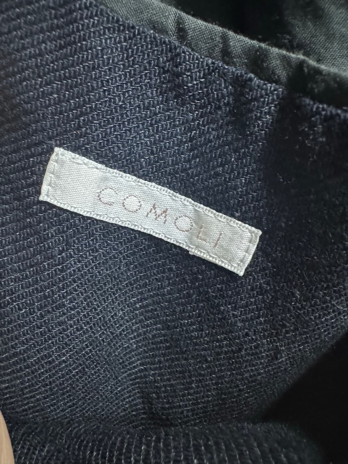 [2] comoli 리넨실크 더블 브레스티드 자켓 상품이미지2