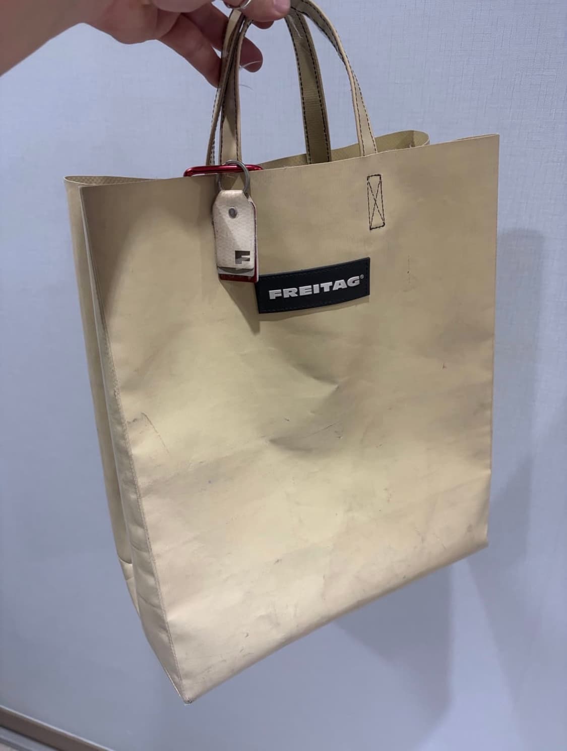 프라이탁 마이애미 바이스 쇼퍼백 베이지 바닐라 토트백 상품이미지1